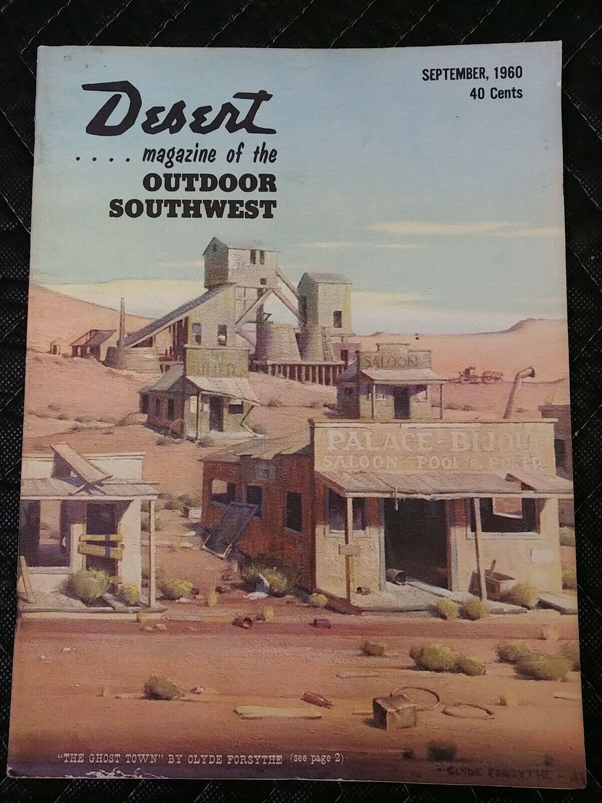 Vintage Desert Magazine September 1960