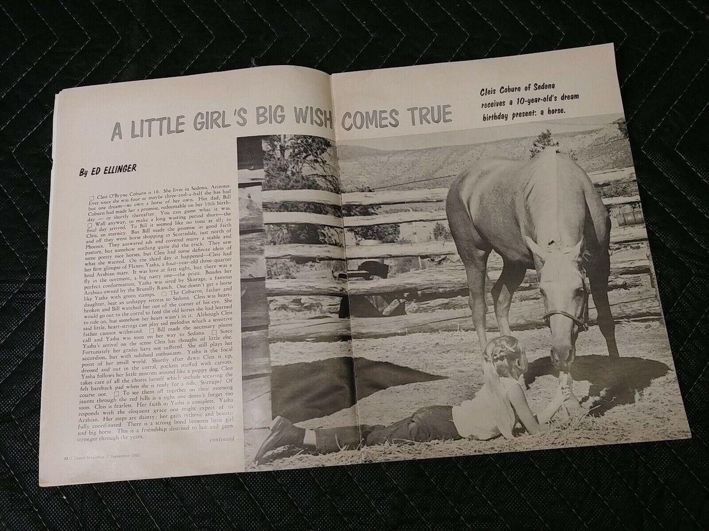 Vintage Desert Magazine September 1960