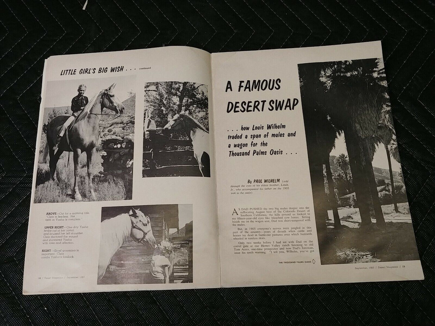 Vintage Desert Magazine September 1960