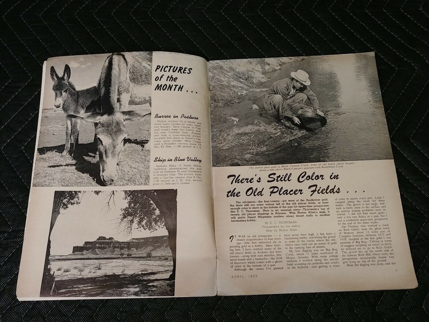 Vintage Desert Magazine April 1953