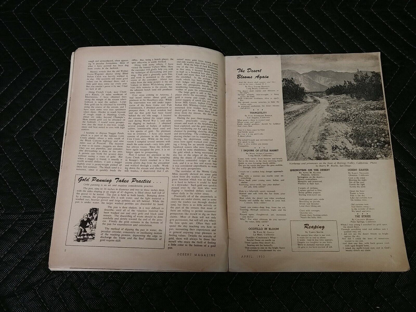 Vintage Desert Magazine April 1953