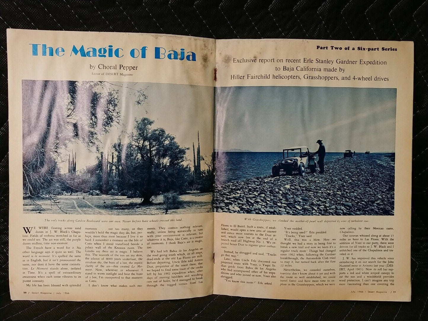 Vintage Desert Magazine July 1966