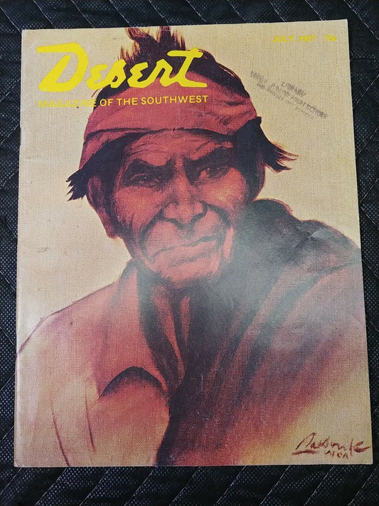 Vintage Desert Magazine July 1977