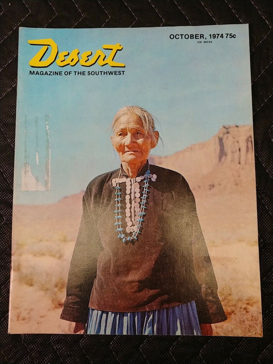 Vintage Desert Magazine October 1974