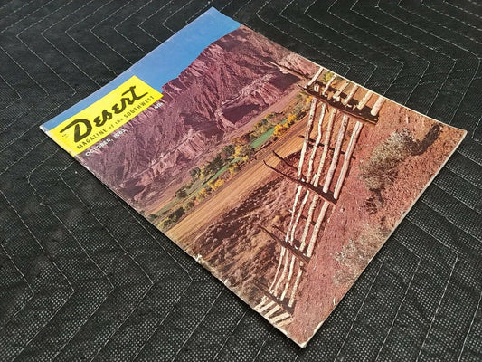 Vintage Desert Magazine October 1962