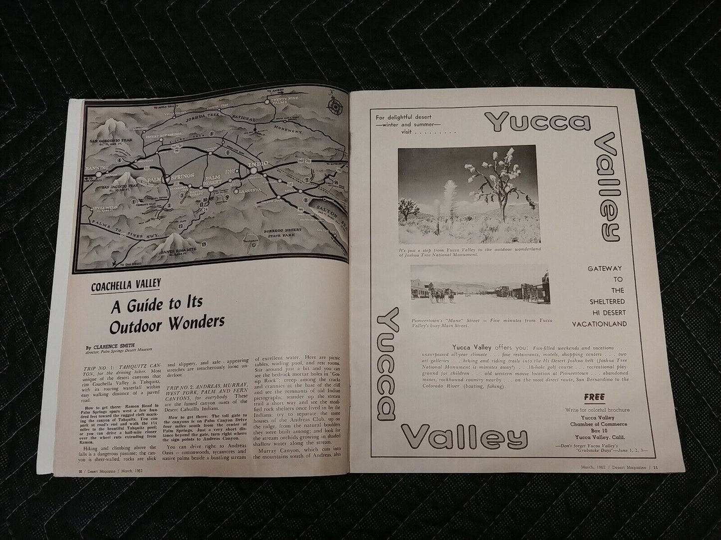 Vintage Desert Magazine March 1962