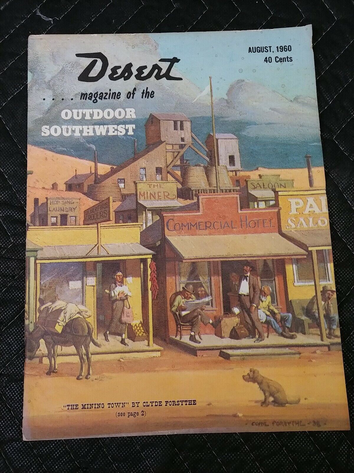 Vintage Desert Magazine August 1960