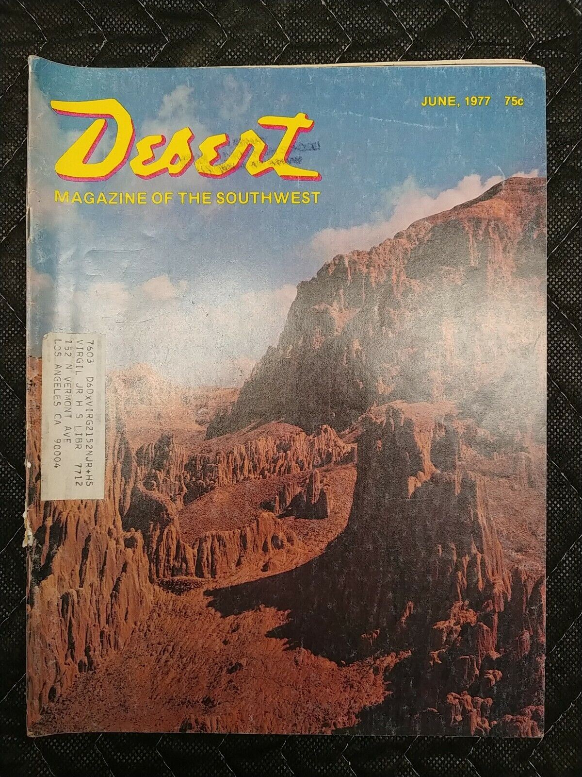 Vintage Desert Magazine June 1977