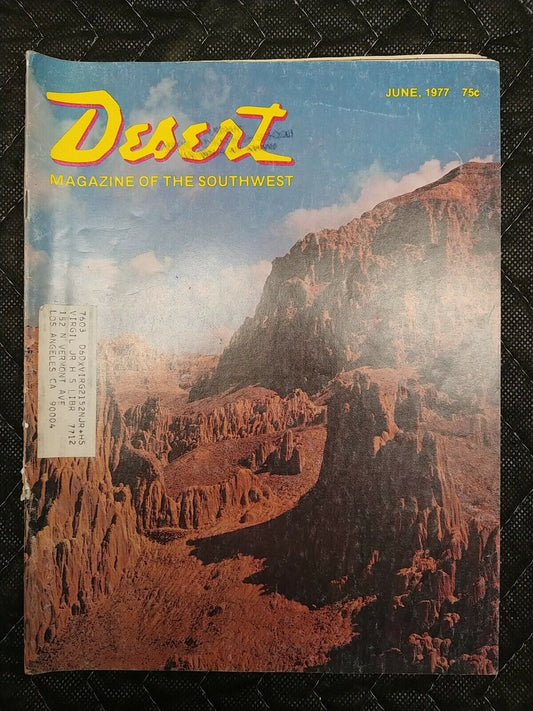 Vintage Desert Magazine June 1977