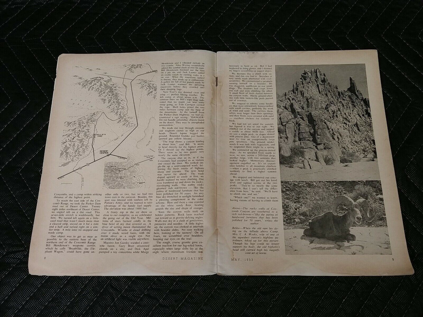 Vintage Desert Magazine May 1953