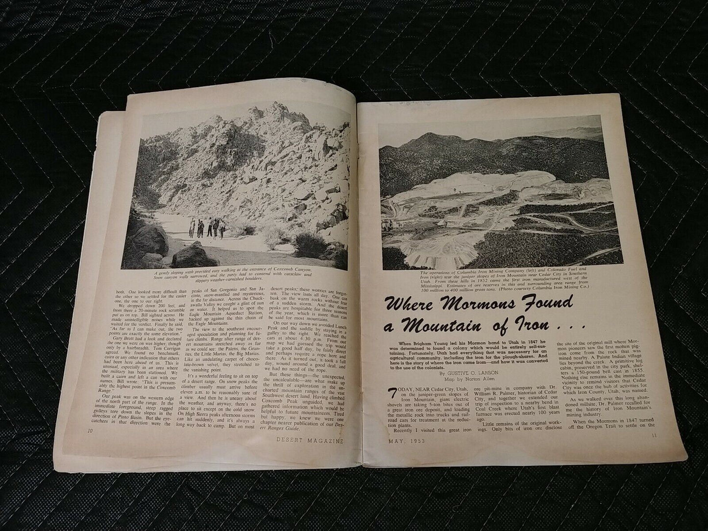 Vintage Desert Magazine May 1953