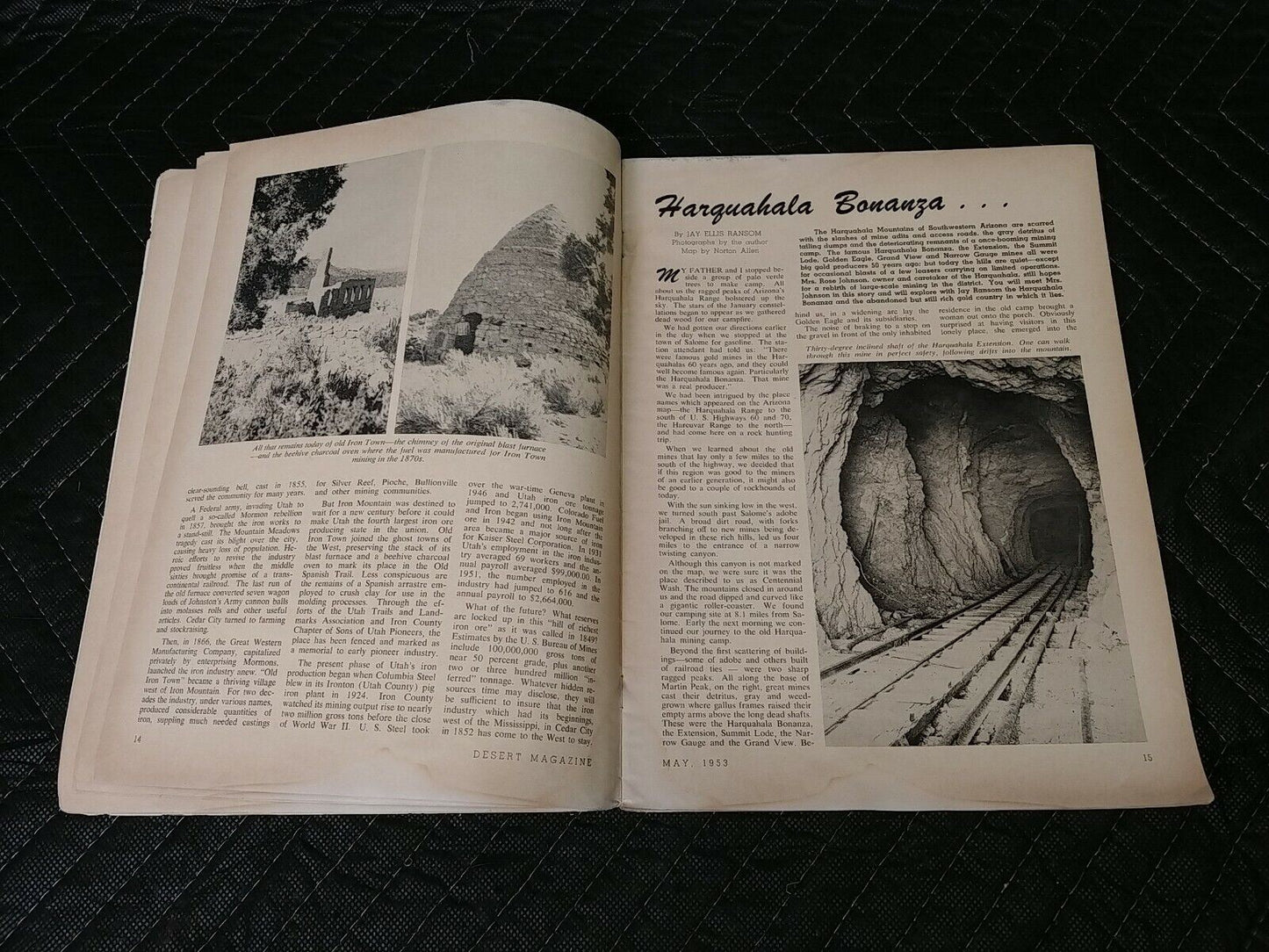 Vintage Desert Magazine May 1953