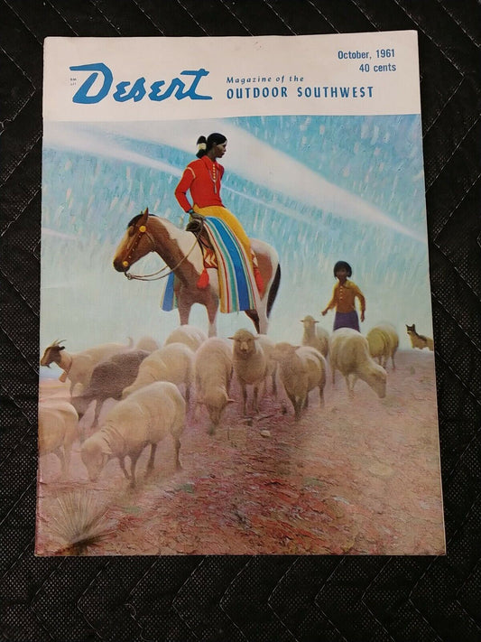 Vintage Desert Magazine October 1961