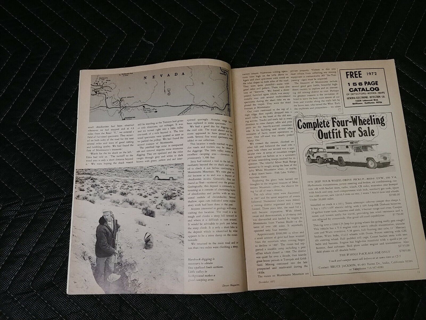 Vintage Desert Magazine December 1972