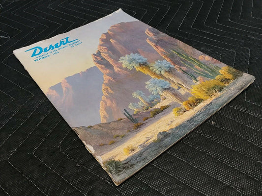 Vintage Desert Magazine November 1959