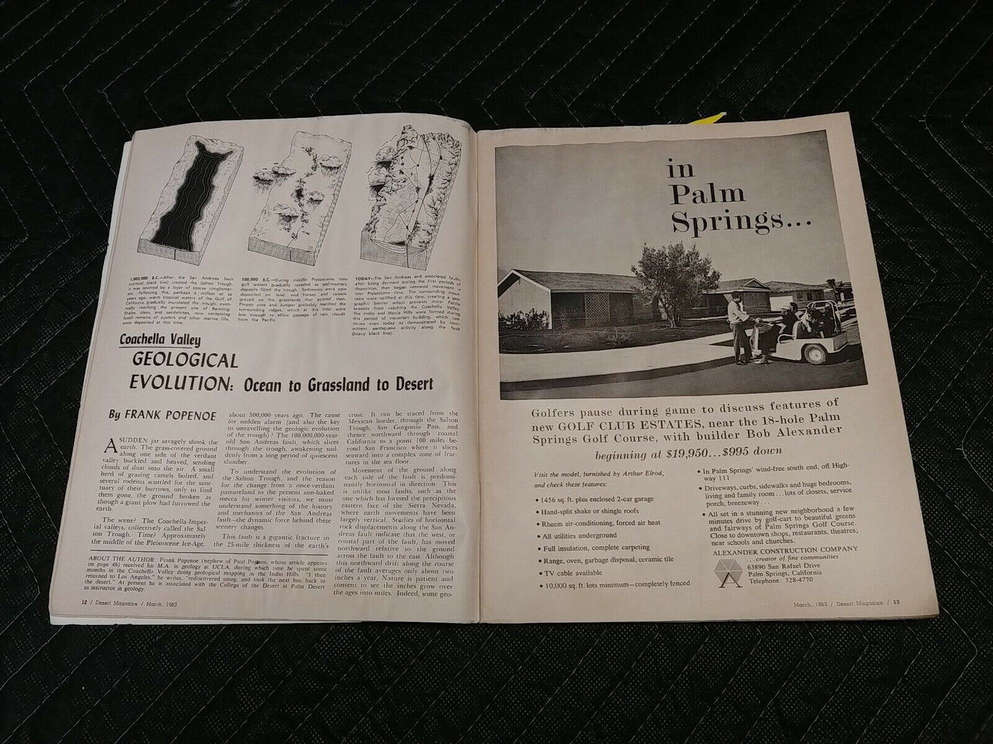 Vintage Desert Magazine March 1963