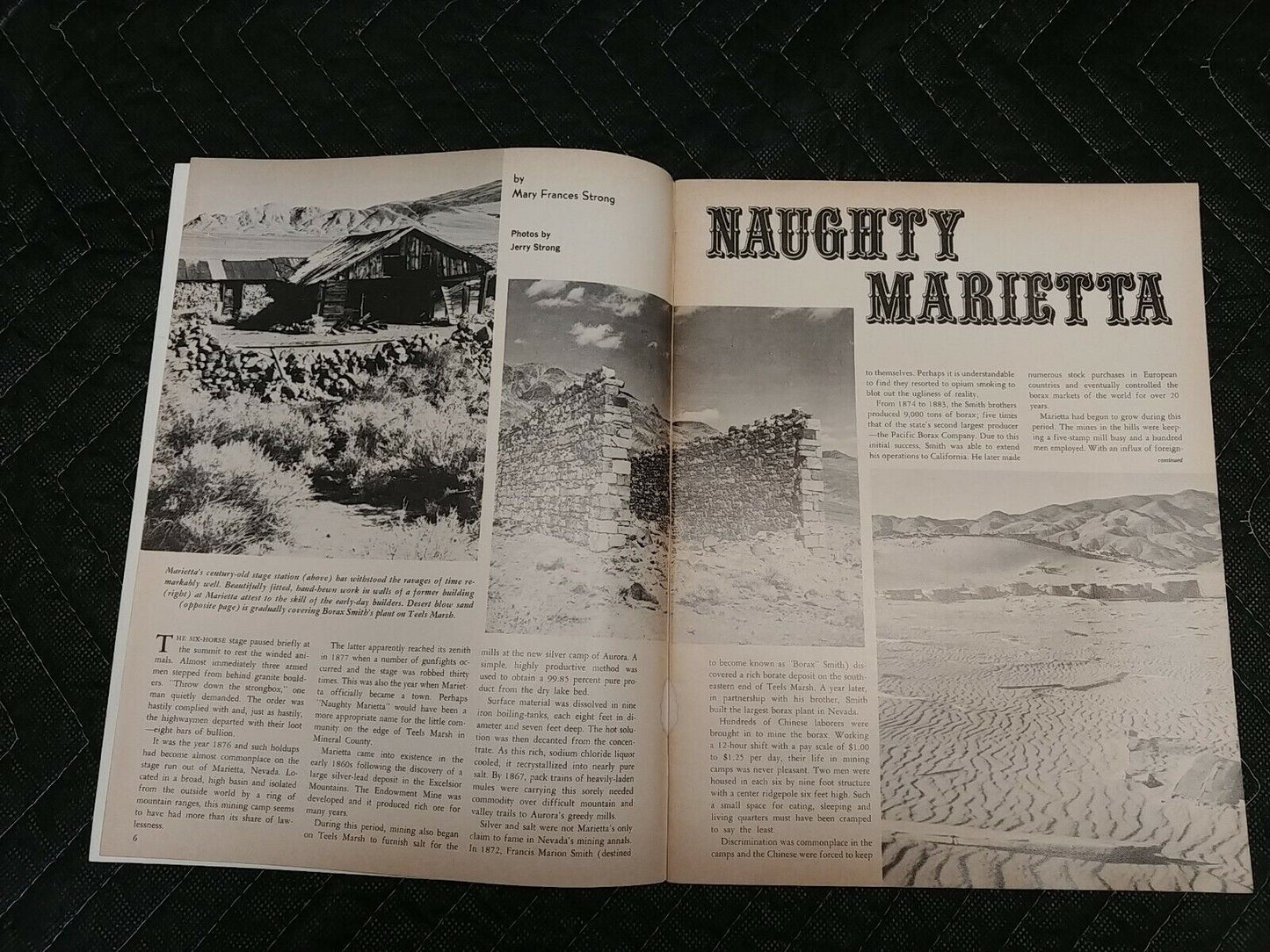 Vintage Desert Magazine March 1972