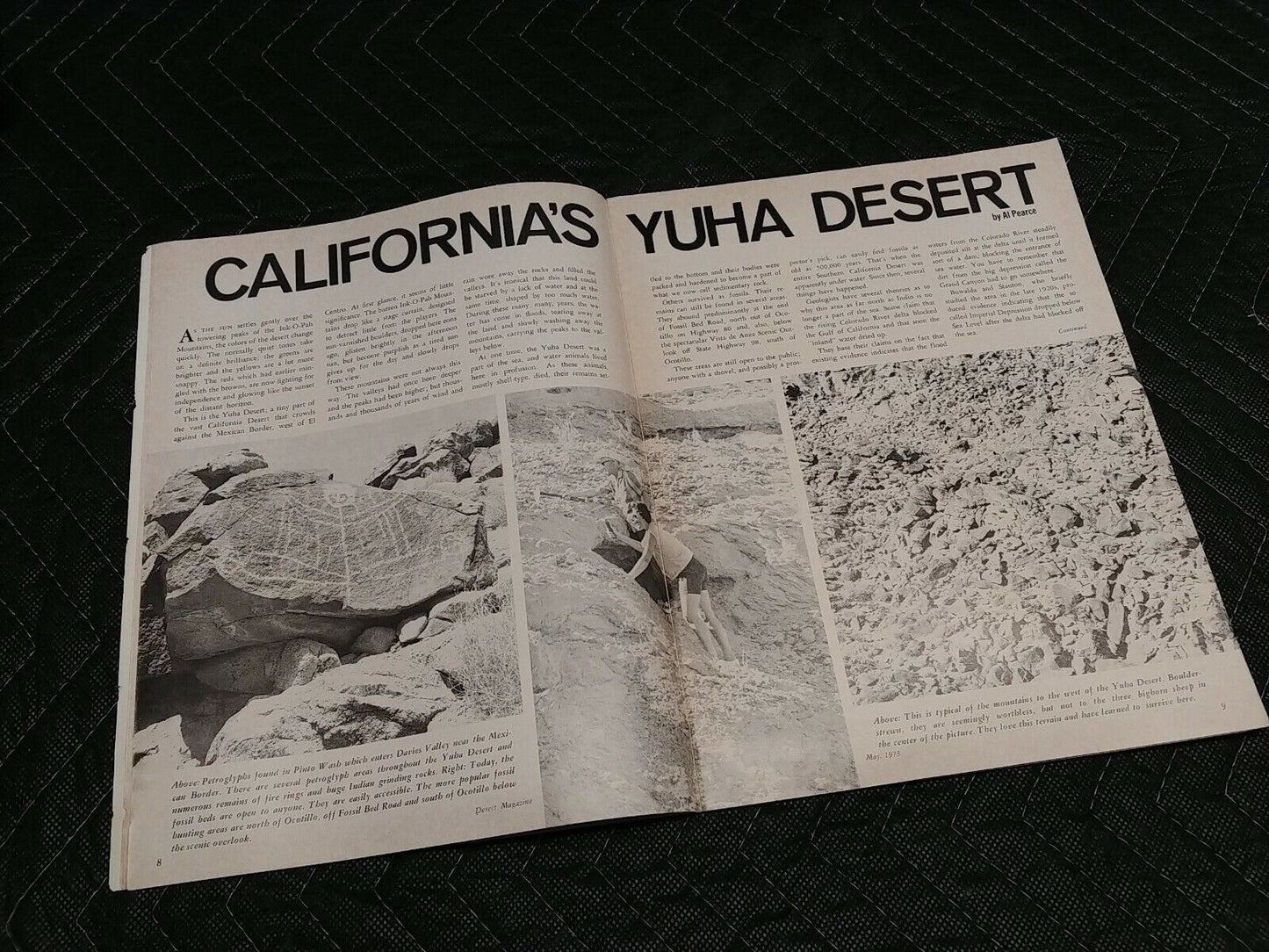 Vintage Desert Magazine May 1973