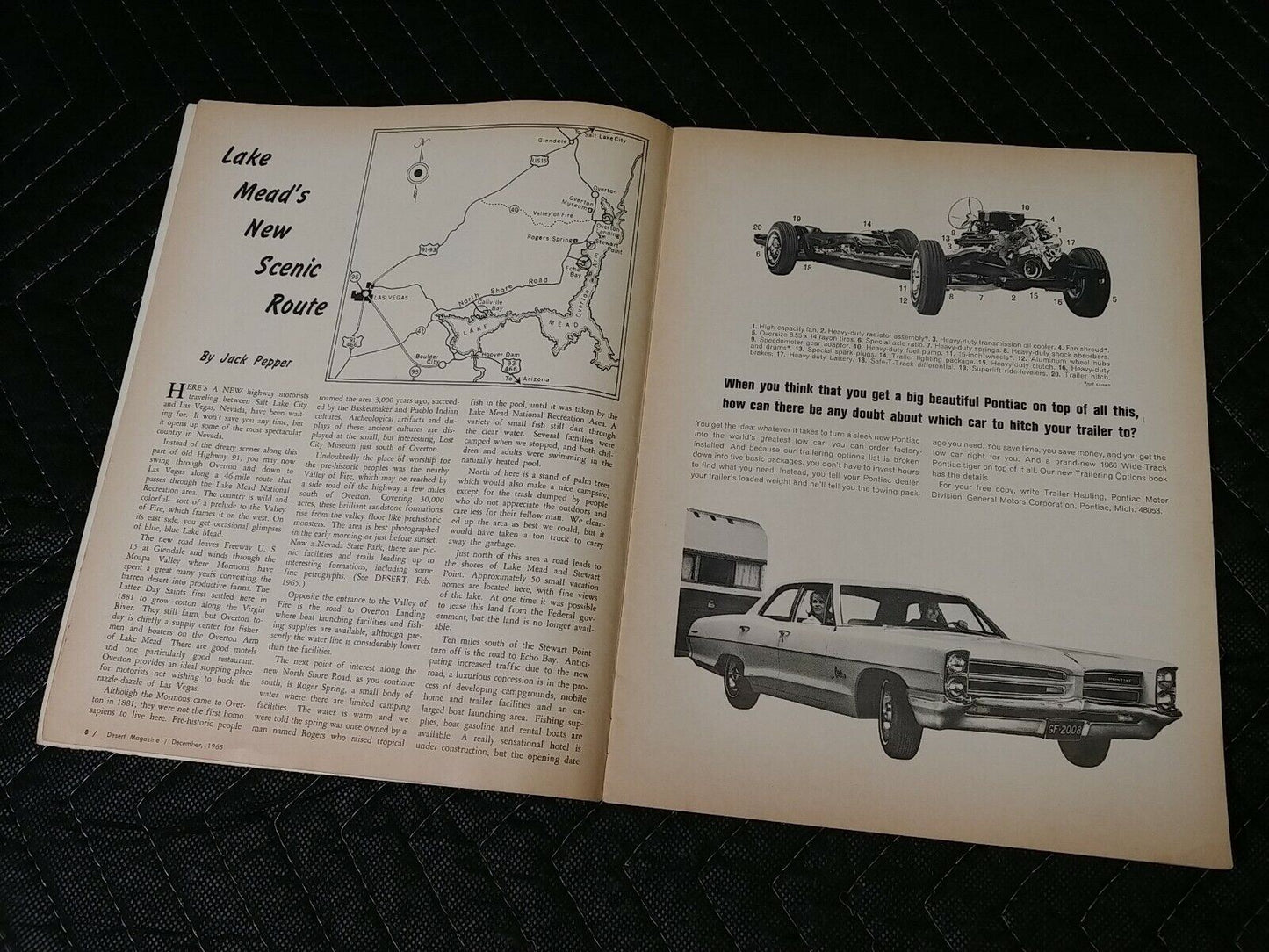 Vintage Desert Magazine December 1965