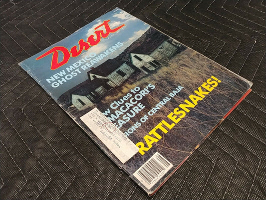 Vintage Desert Magazine August 1980