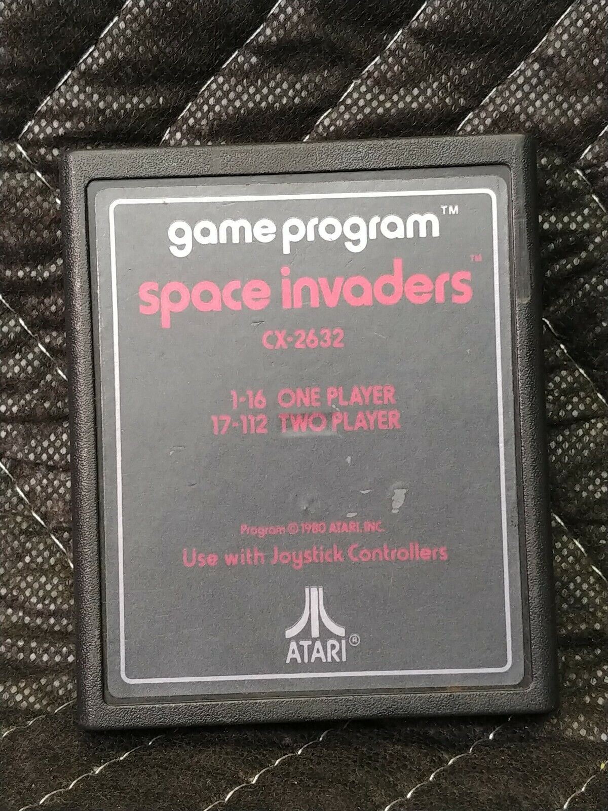 Space Invaders Atari 2600 CX 2632 Letter Game