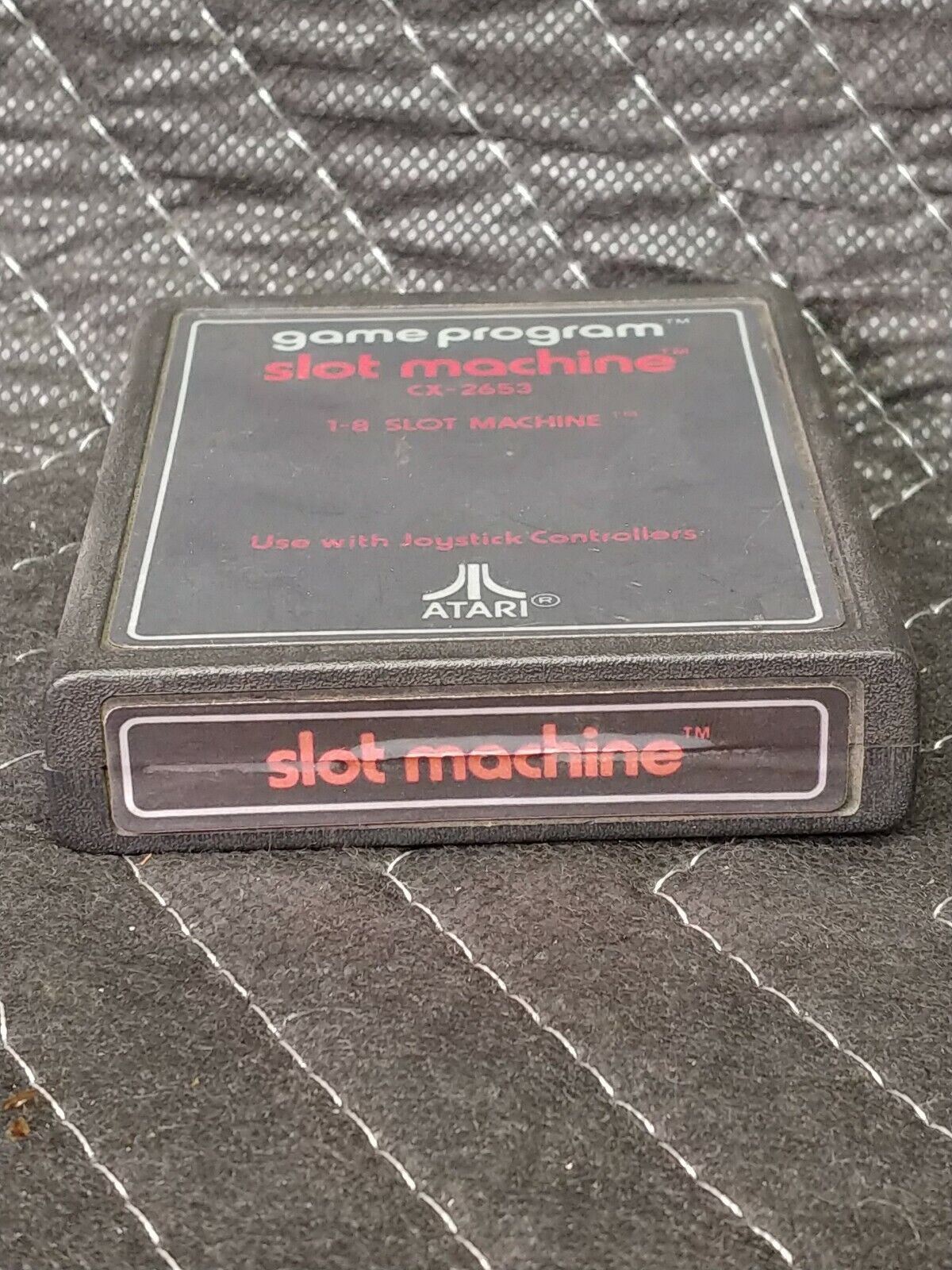 Atari Cartridge Game Program 1-8 Slot Machine CX-2653