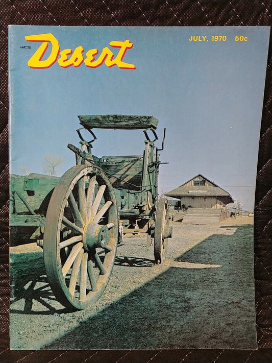 Vintage Desert Magazine July 1970