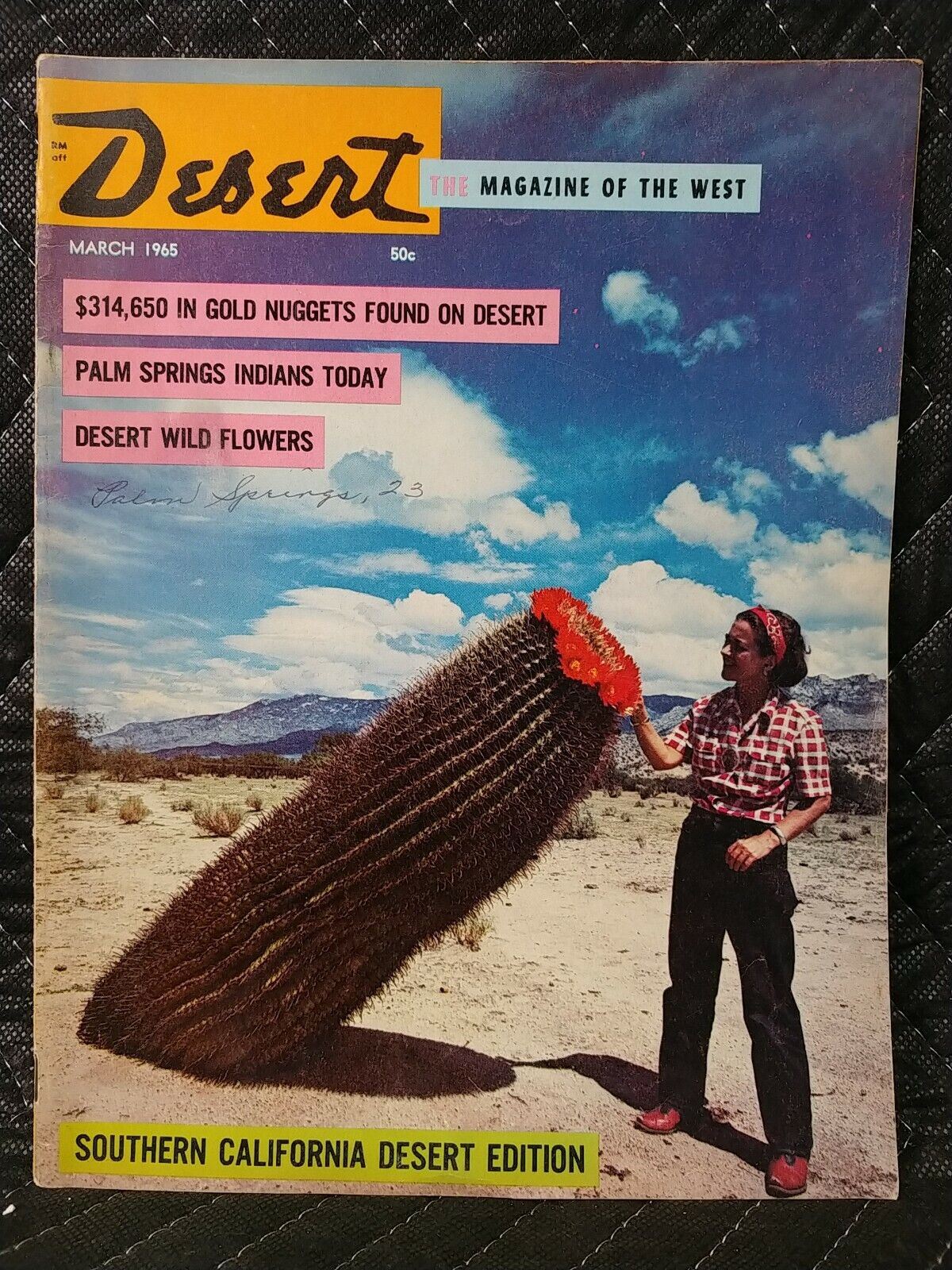 Vintage Desert Magazine March 1965