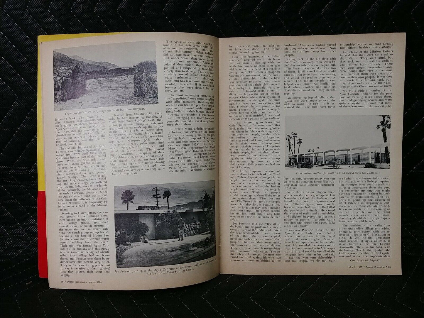 Vintage Desert Magazine March 1965