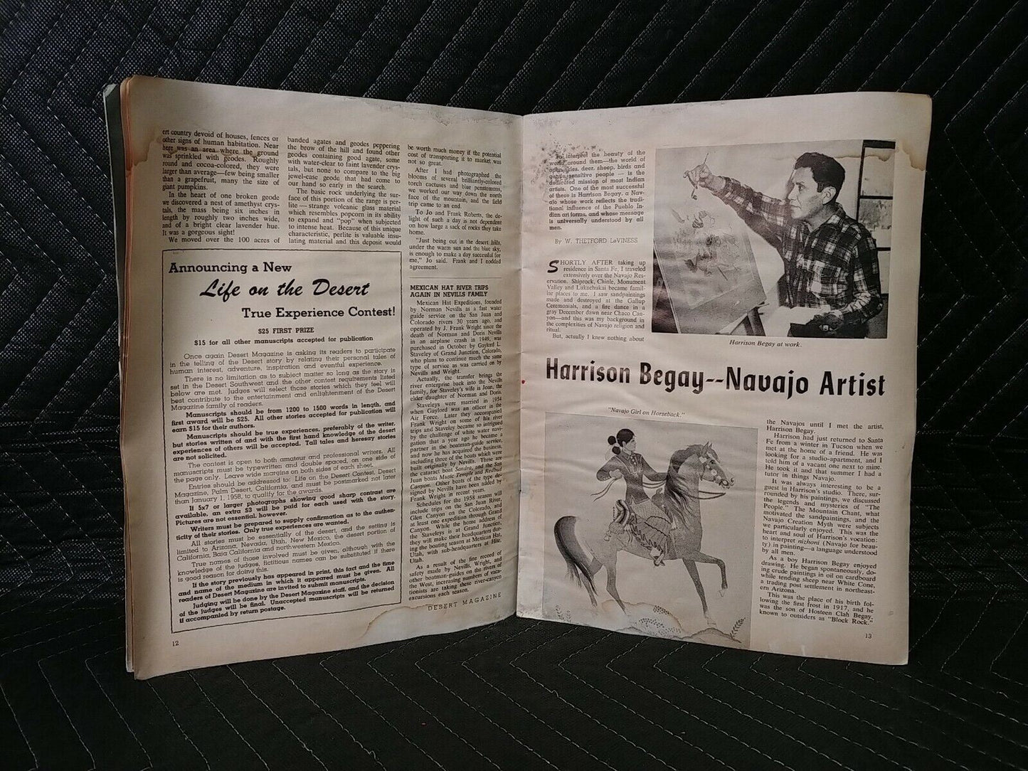 Vintage Desert Magazine December 1957