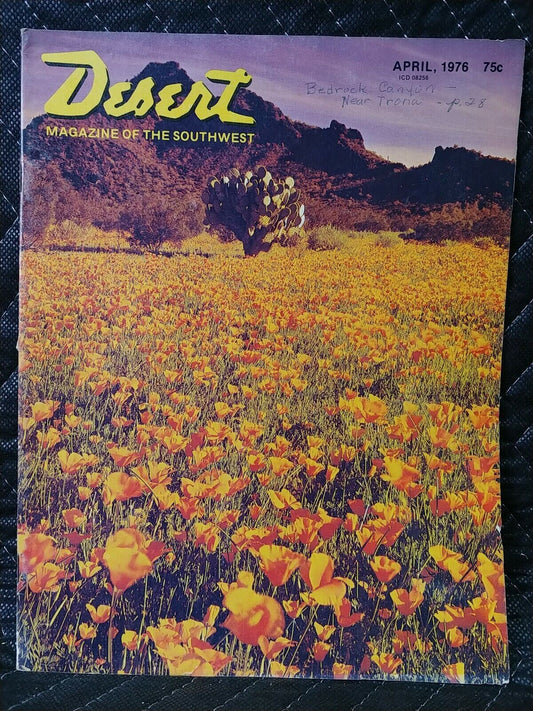 Vintage Desert Magazine April 1976