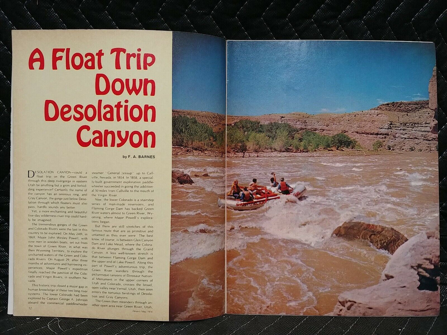 Vintage Desert Magazine May 1974