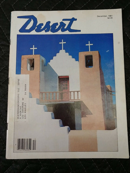 Vintage Desert Magazine December 1981