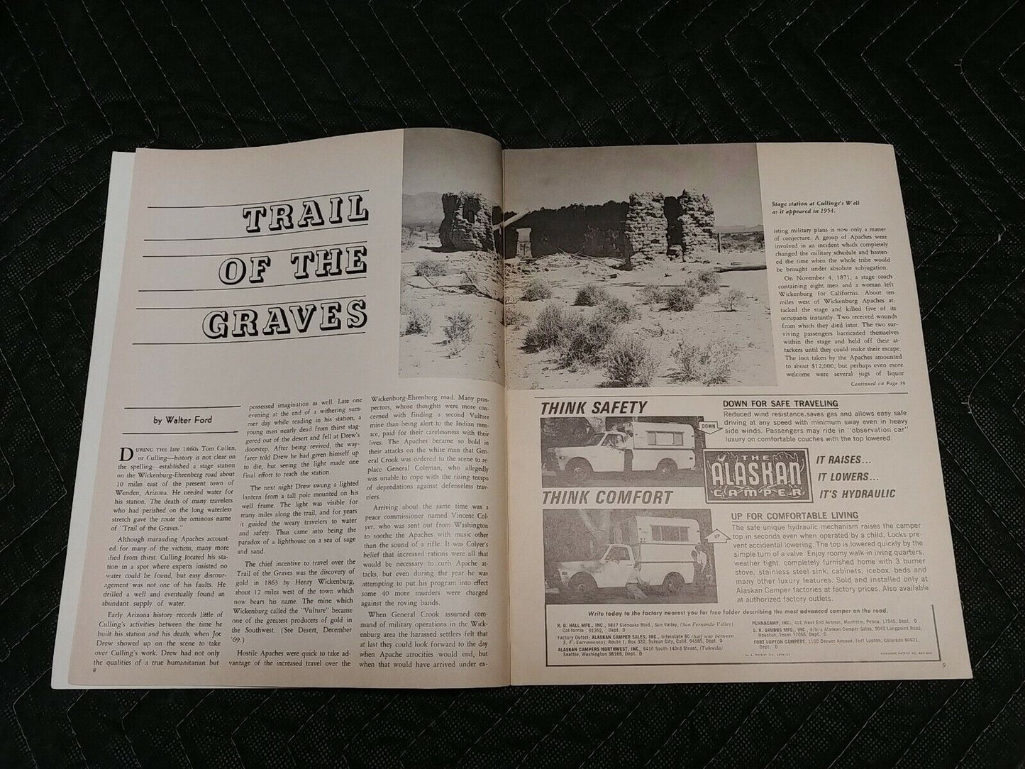 Vintage Desert Magazine January 1970