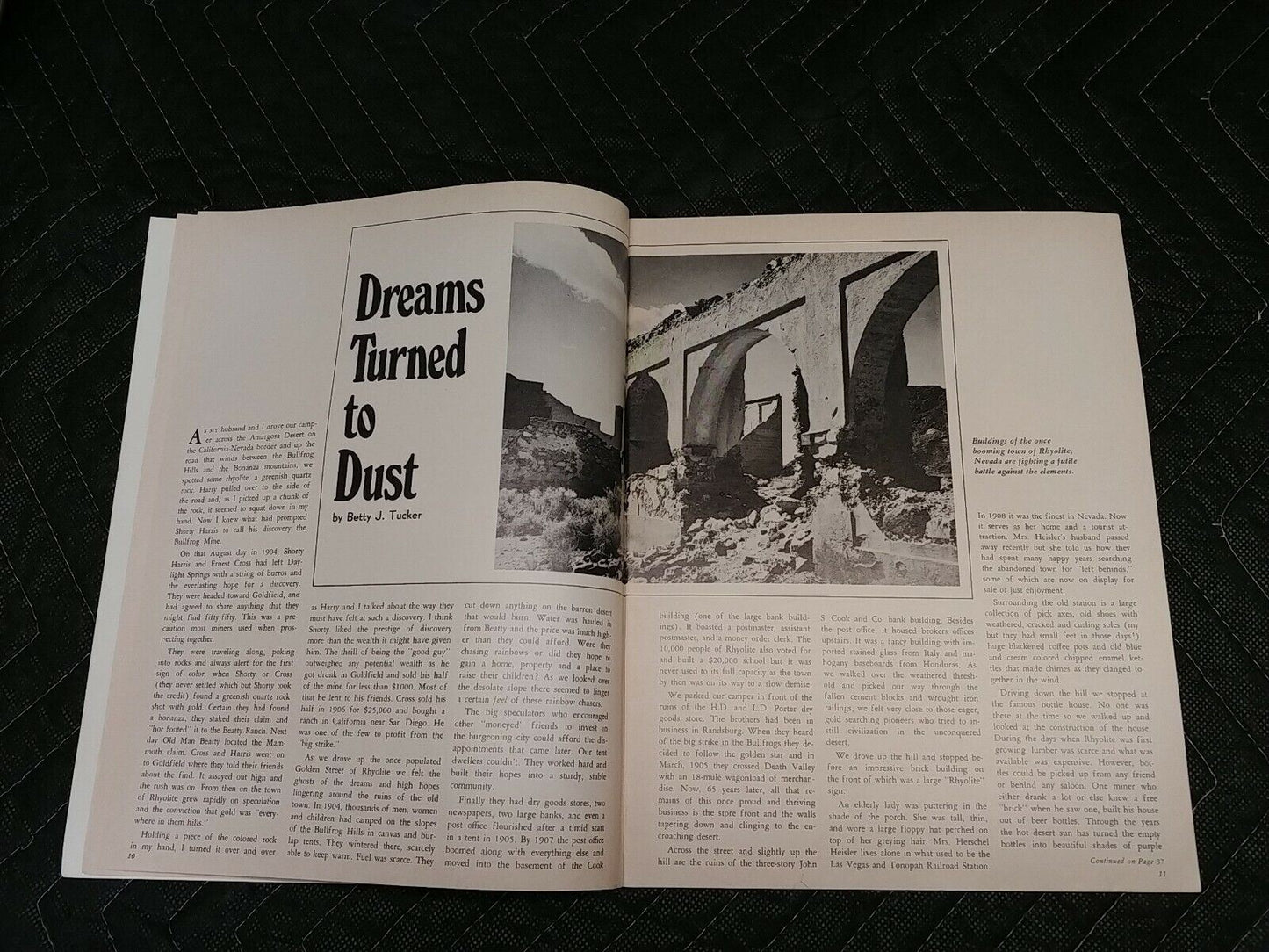 Vintage Desert Magazine January 1970