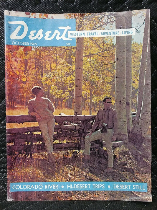 Vintage Desert Magazine October 1965