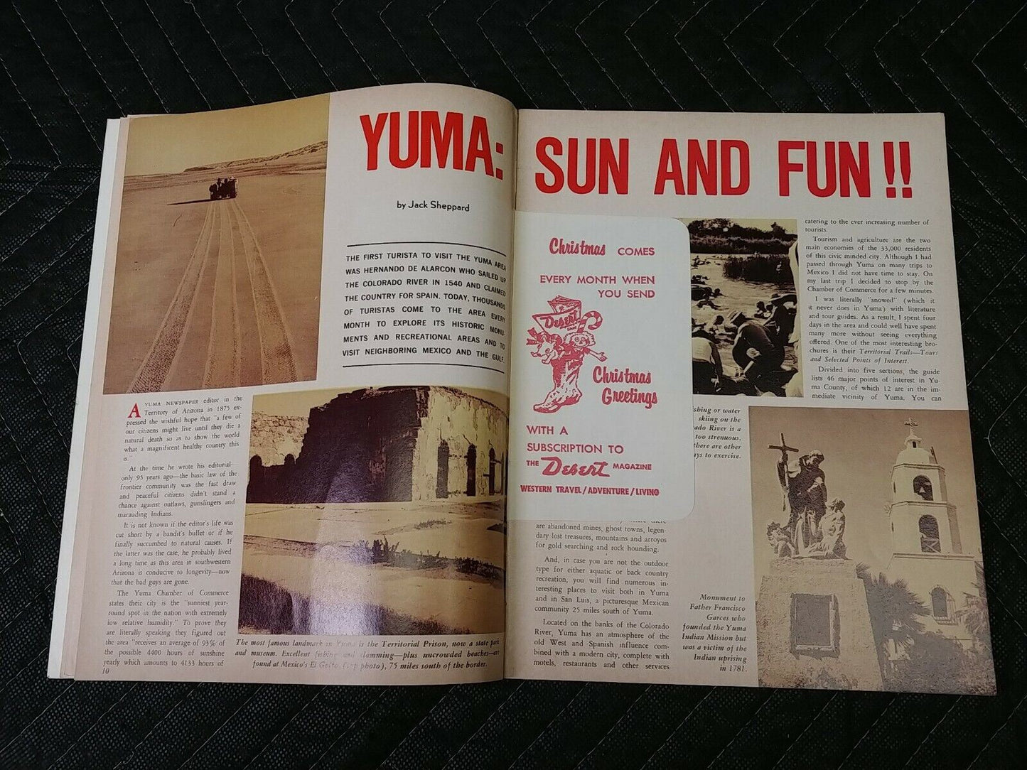 Vintage Desert Magazine December 1970