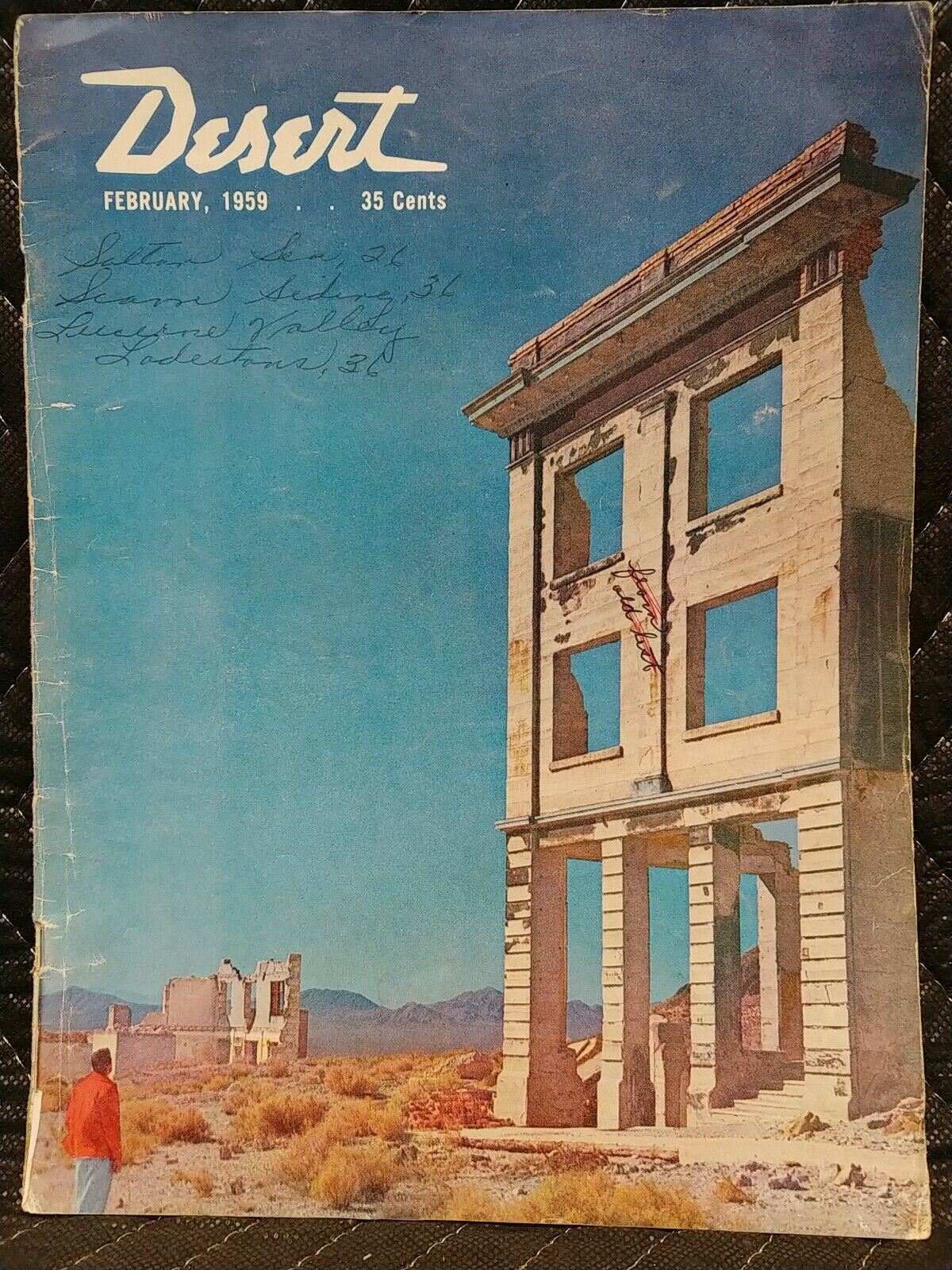 Vintage Desert Magazine February 1959