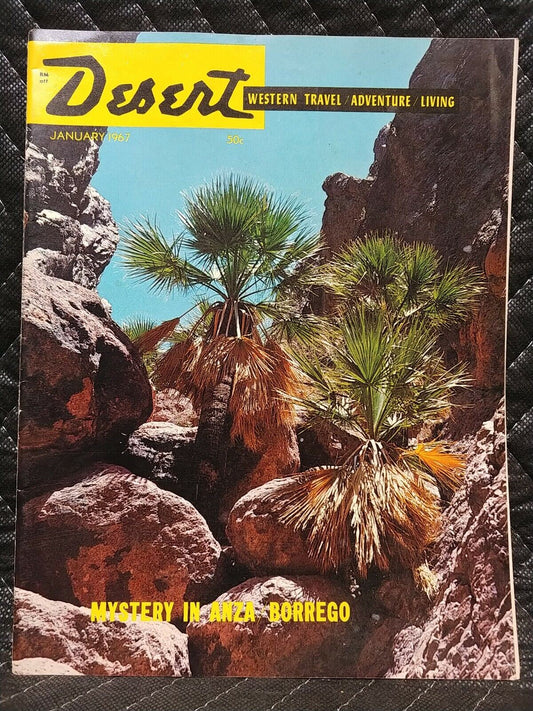 Vintage Desert Magazine January 1967