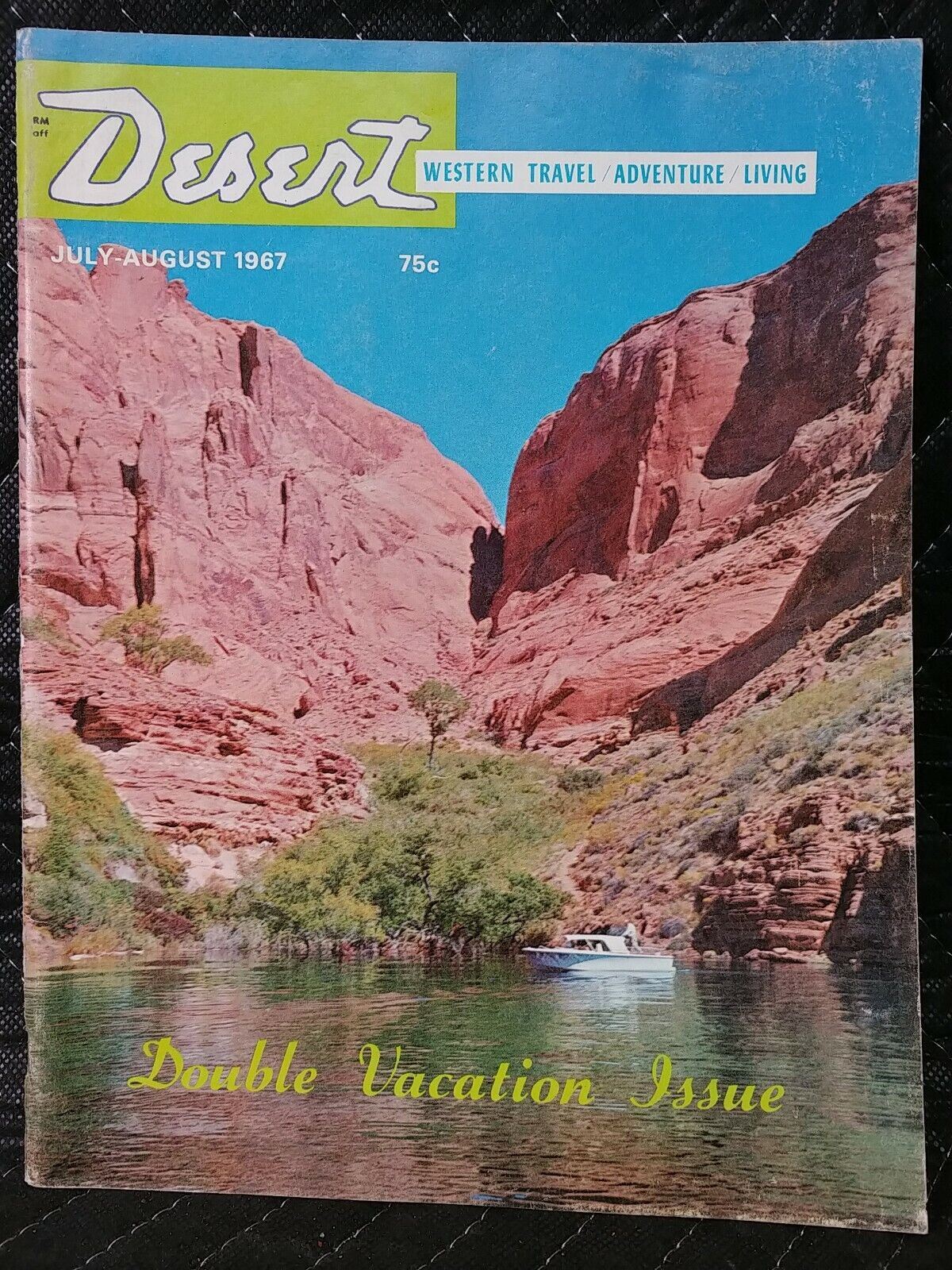 Vintage Desert Magazine July/August 1967