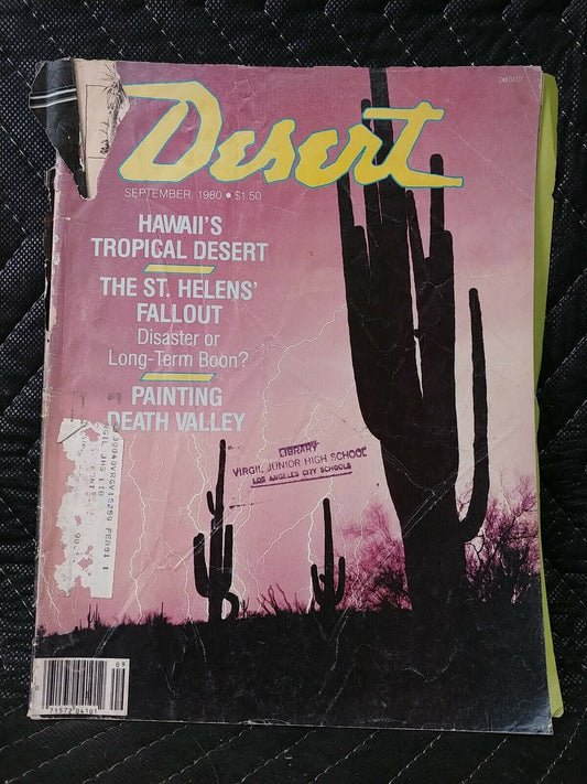 Vintage Desert Magazine September 1980