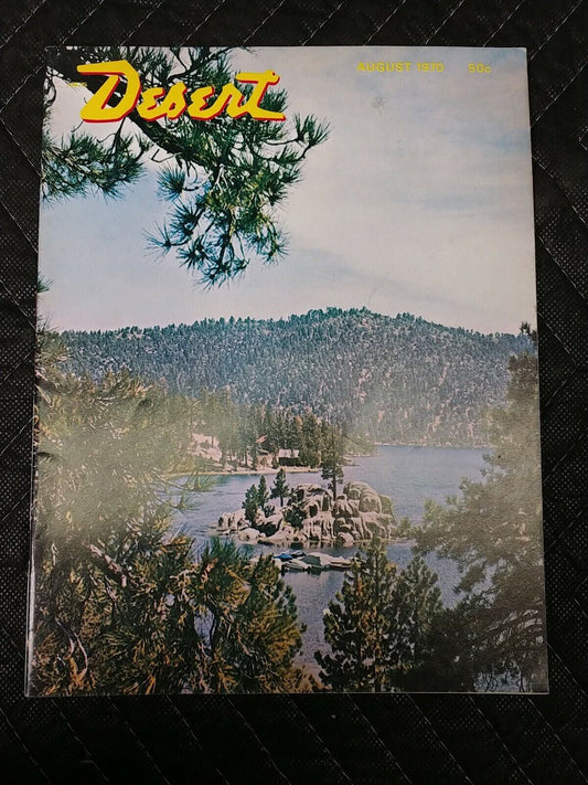 Vintage Desert Magazine August 1970