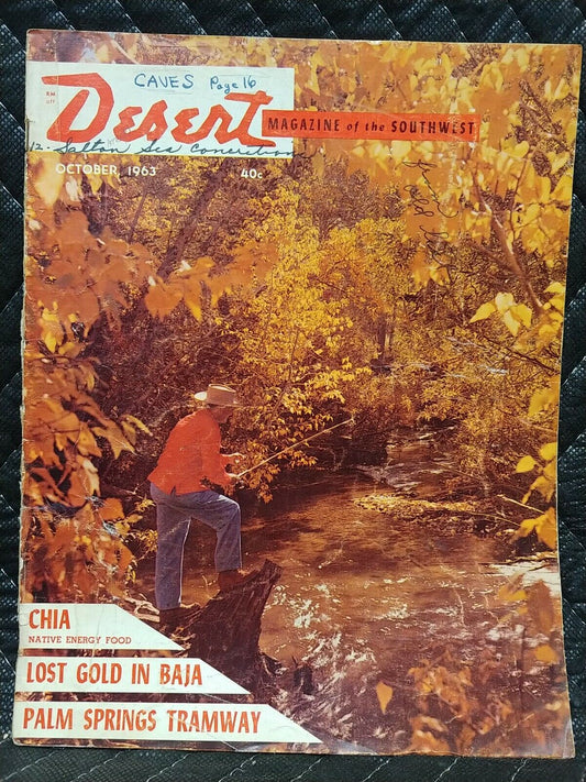 Vintage Desert Magazine October 1963