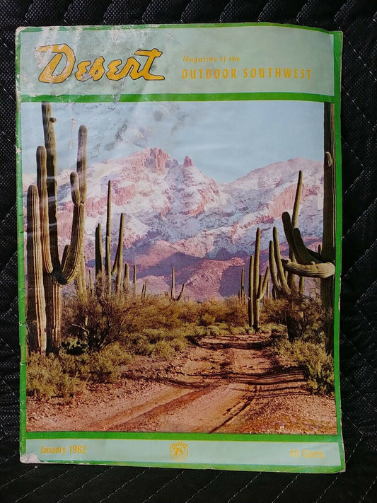 Vintage Desert Magazine January 1962