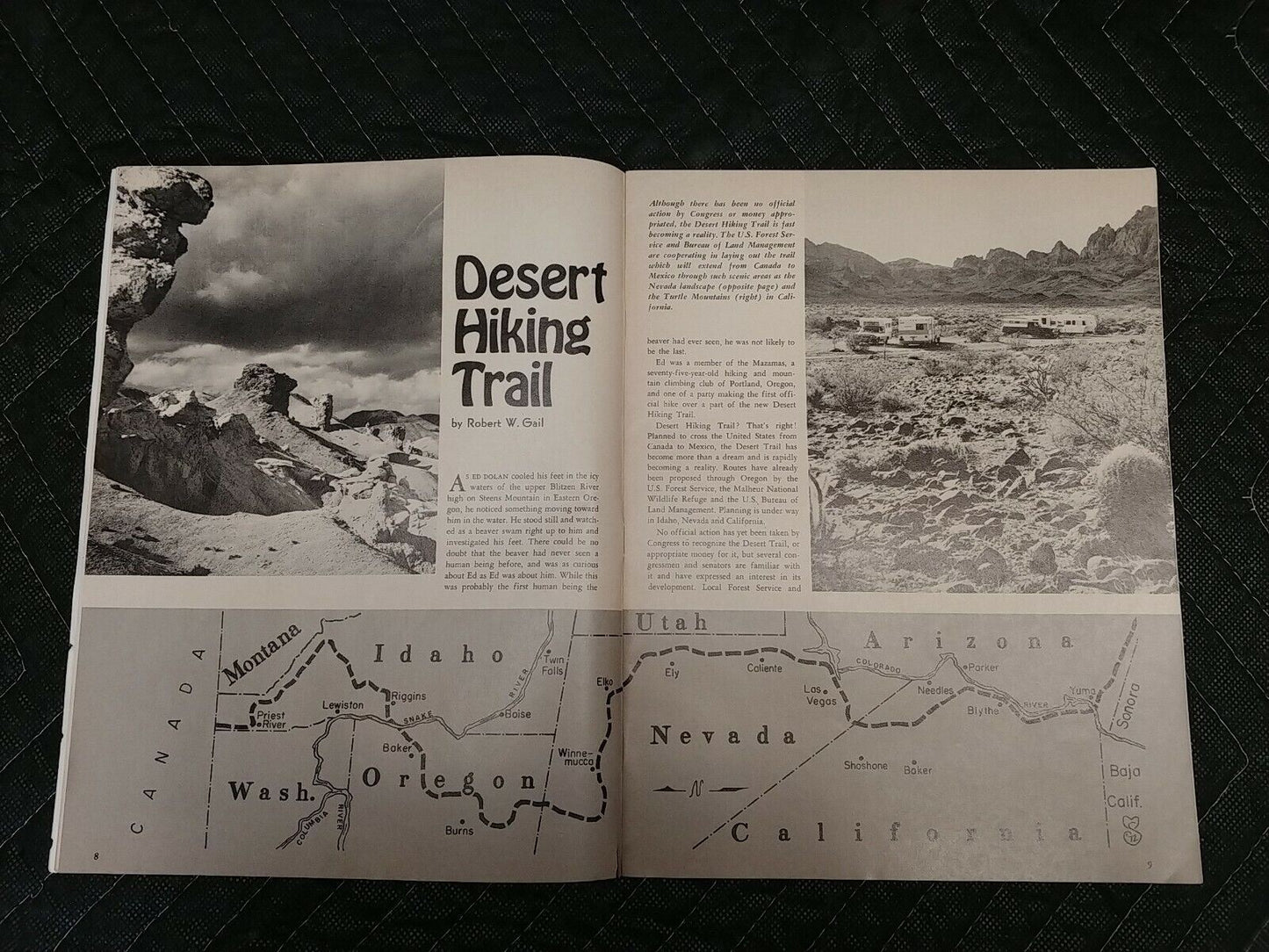 Vintage Desert Magazine September 1972