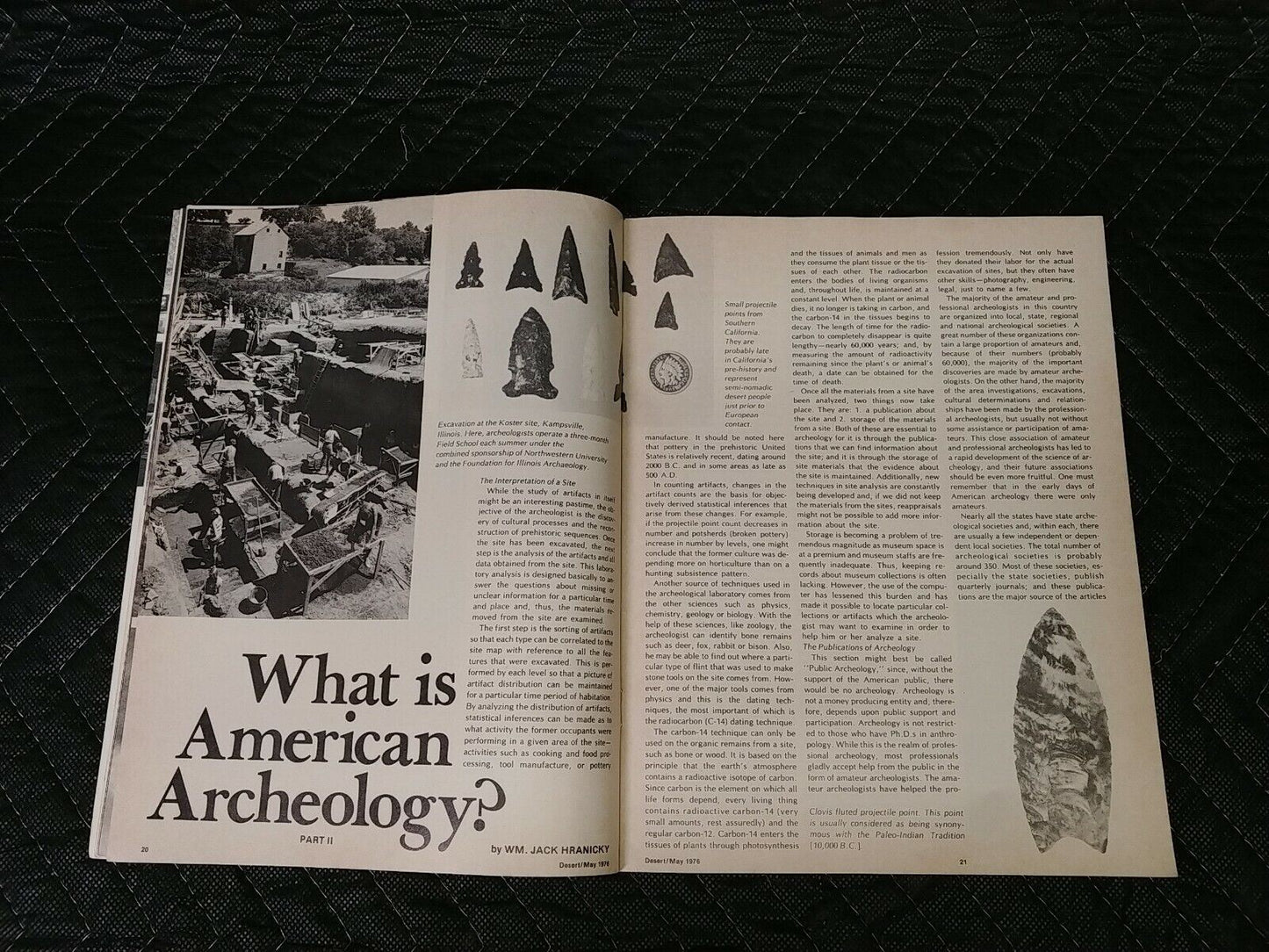 Vintage Desert Magazine May 1976