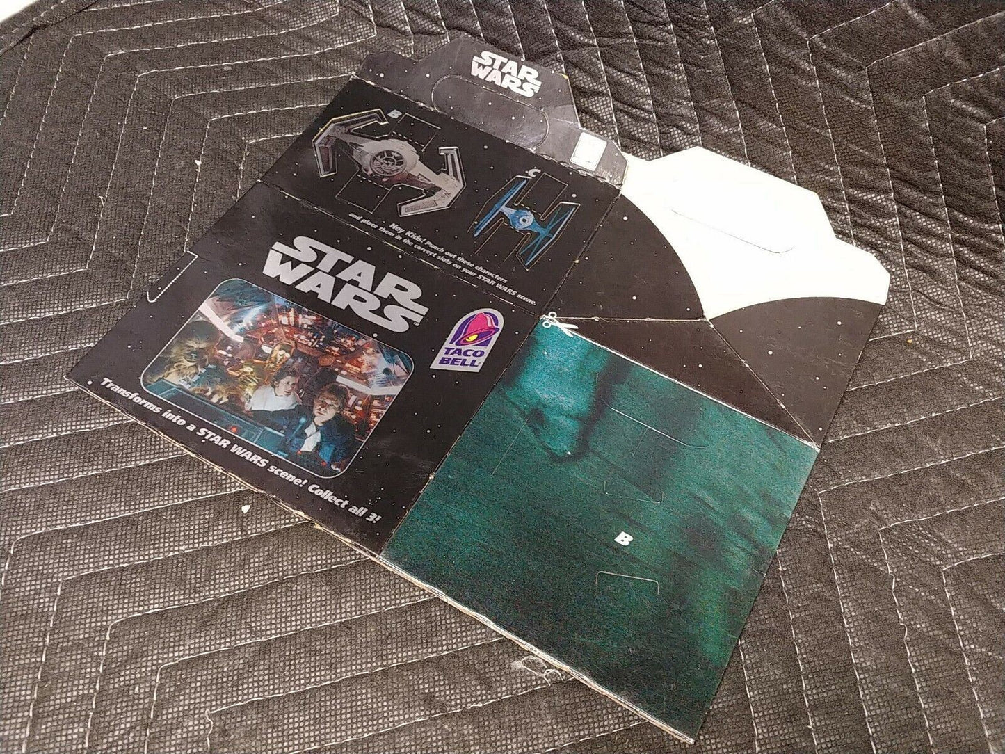 Taco Bell Star Wars The Empire Strikes Back 1997 Kids Meal Box