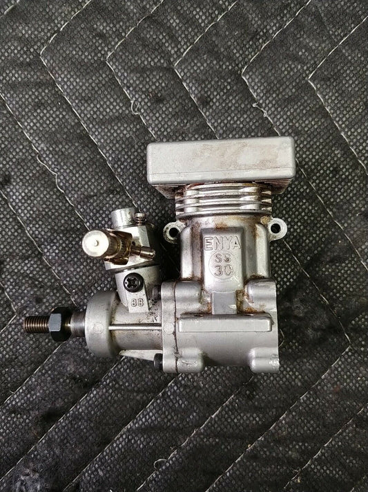 Vintage Enya 4301 SS 30 BB R/C Model Airplane Engine - Square Head