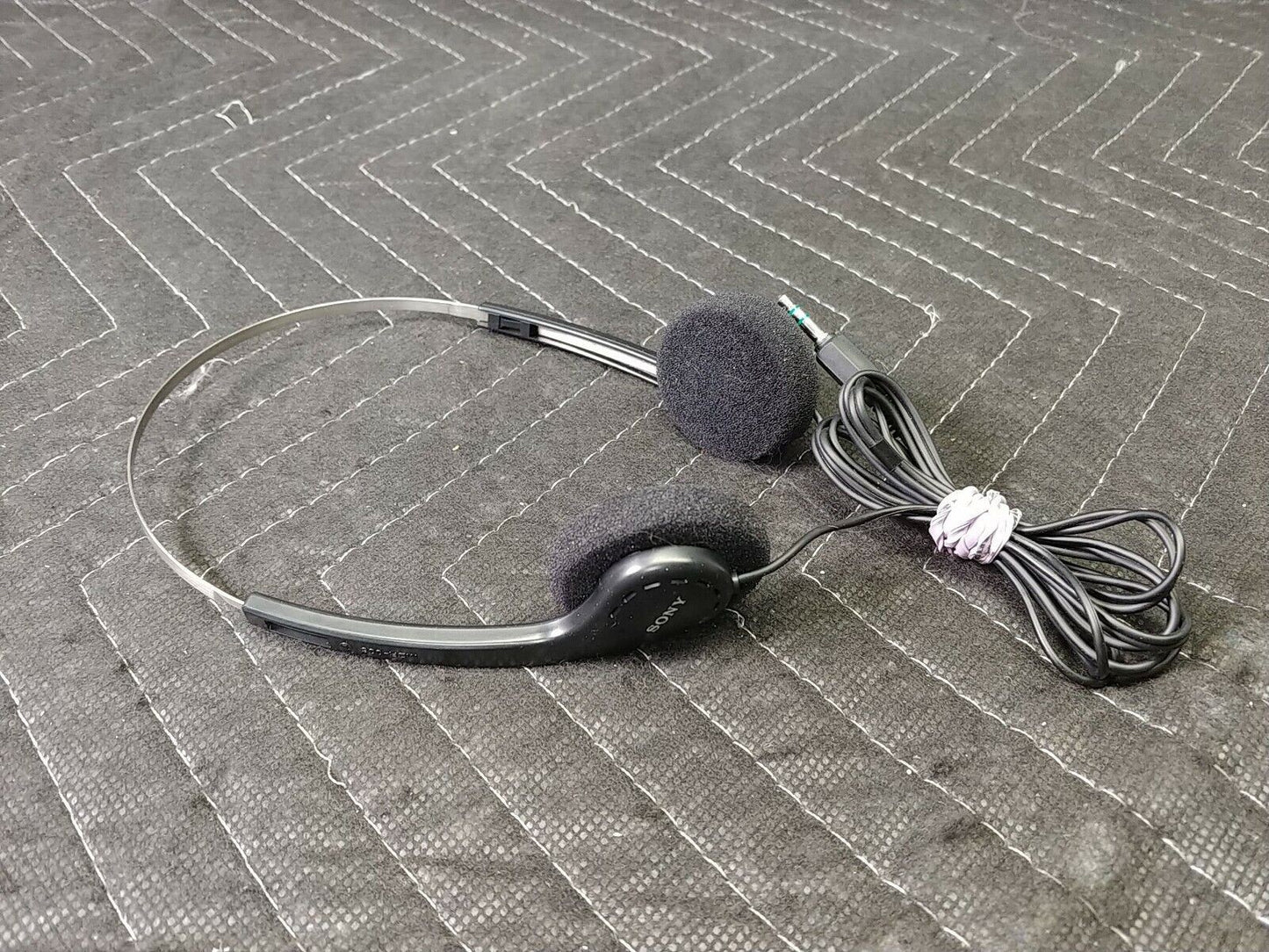Vintage Sony MDR-006 tested Metal Headband Walkman Headphones Adjustable galaxy