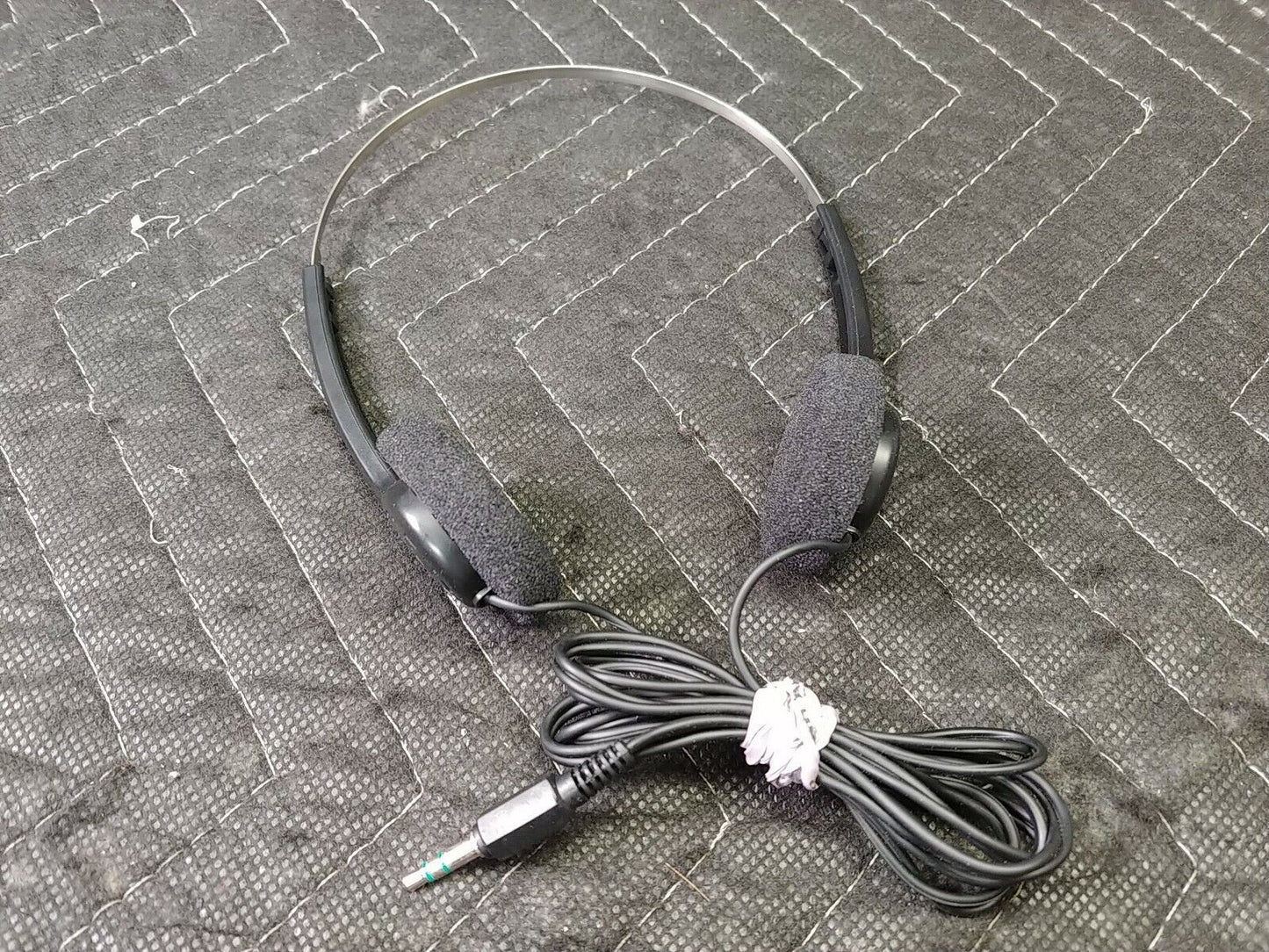 Vintage Sony MDR-006 tested Metal Headband Walkman Headphones Adjustable galaxy